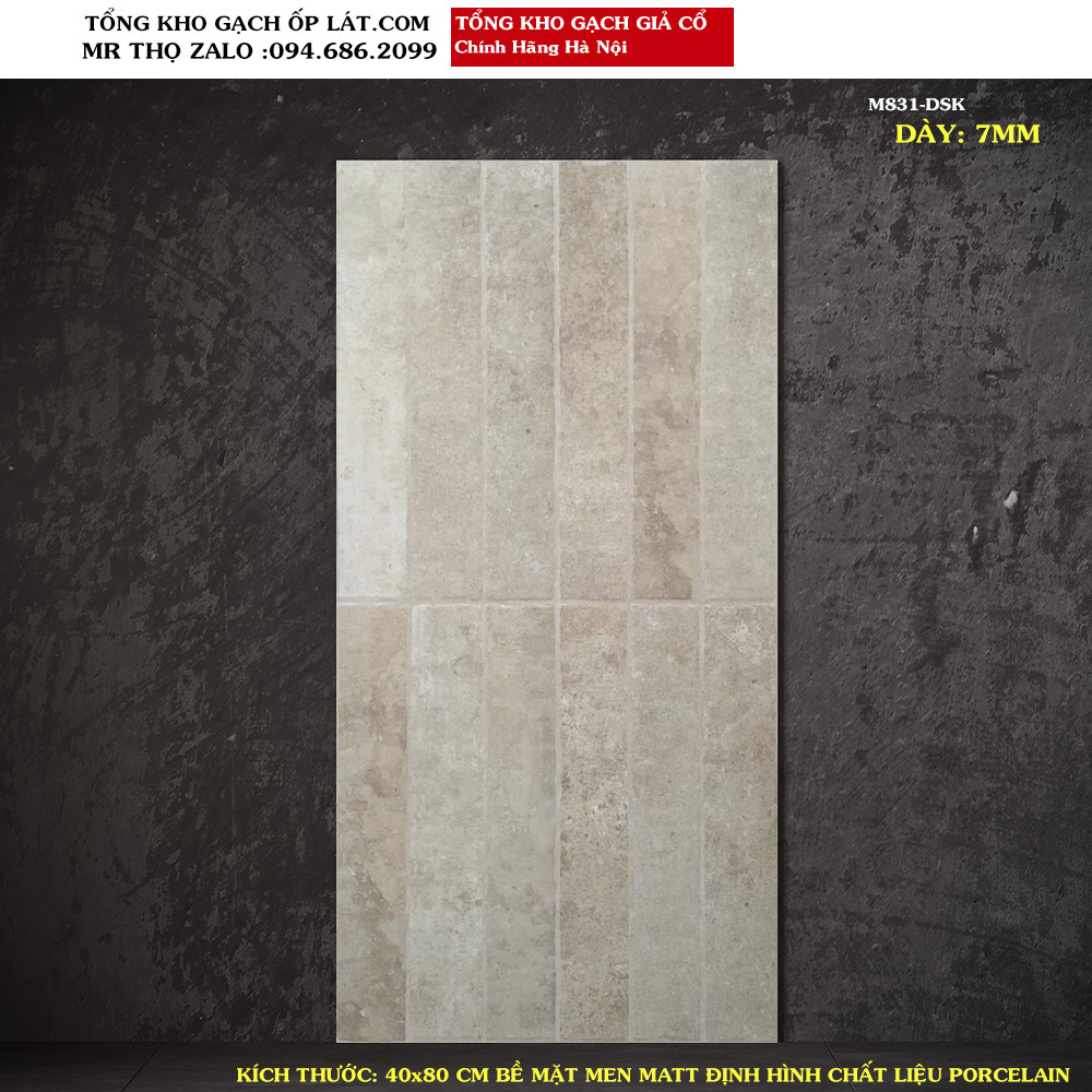 Gạch giả cổ 40x80 M831